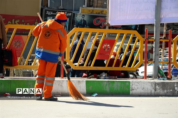 پاکبانان؛ هم مثل همیشه حاضر بعد از راهپیمایی 22 بهمن