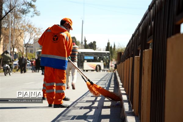 پاکبانان؛ هم مثل همیشه حاضر بعد از راهپیمایی 22 بهمن