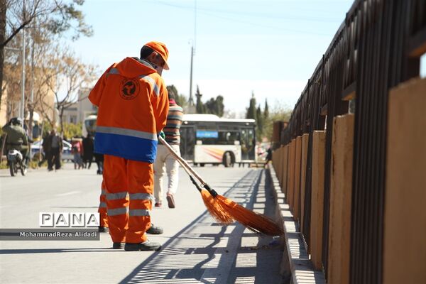پاکبانان؛ هم مثل همیشه حاضر بعد از راهپیمایی 22 بهمن