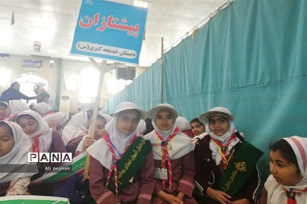 راهپیمایی  22 بهمن در شبانکاره  بوشهر