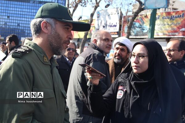 مراسم راهپیمایی 22 بهمن در شهرری