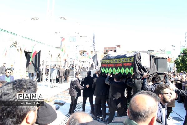 تشییع پیکر آیت‌الله طبرسی در ساری