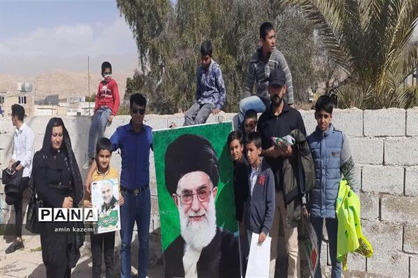 برگزاری جشن دهه فجر در مدارس داراب