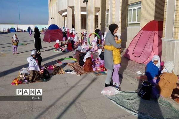 اردوی درون مدرسه ای درمدرسه دخترانه دین ودانش ابرکوه