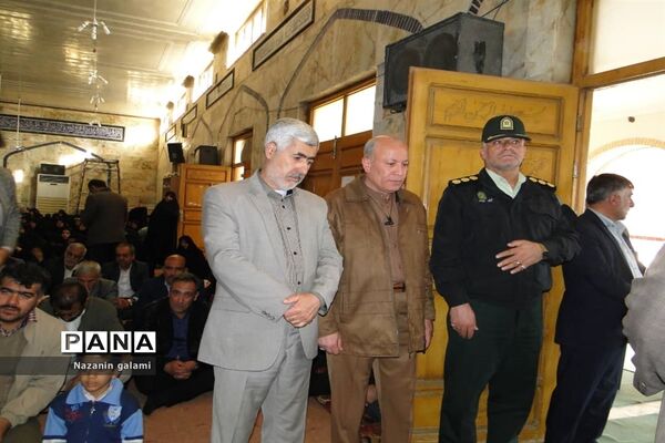 بزرگداشت چهلمین روز شهادت سردار حاج قاسم سلیمانی در برازجان