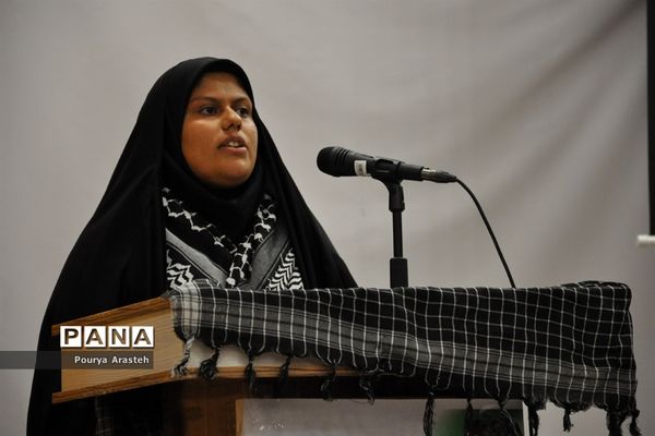 مراسم چهلمین روز سپهبد حاج قاسم سلیمانی درشهرستان خوسف خراسان جنوبی