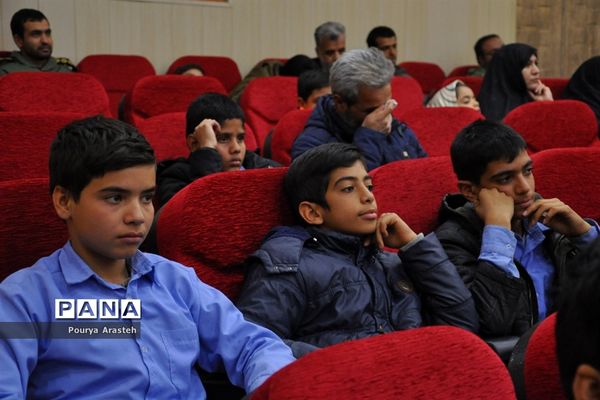 مراسم چهلمین روز سپهبد حاج قاسم سلیمانی درشهرستان خوسف خراسان جنوبی