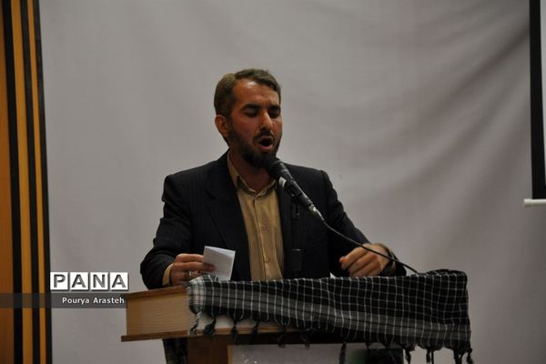 مراسم چهلمین روز سپهبد حاج قاسم سلیمانی درشهرستان خوسف خراسان جنوبی