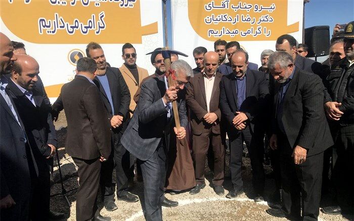 ساخت نیروگاه سیکل ترکیبی ۵۰۰ مگاواتی در محمود آباد آغاز شد