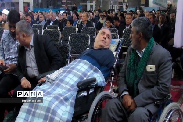 آیین گرامیداشت چهلمین روز شهادت شهید حاج قاسم سلیمانی در اهواز