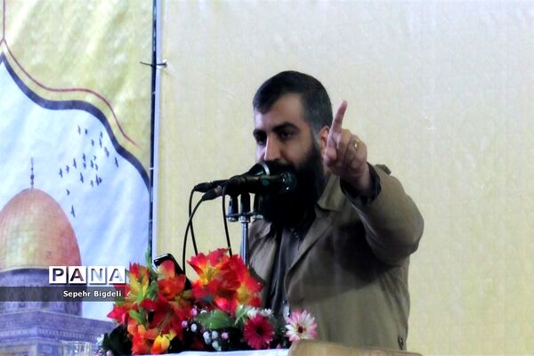 آیین گرامیداشت چهلمین روز شهادت شهید حاج قاسم سلیمانی در اهواز