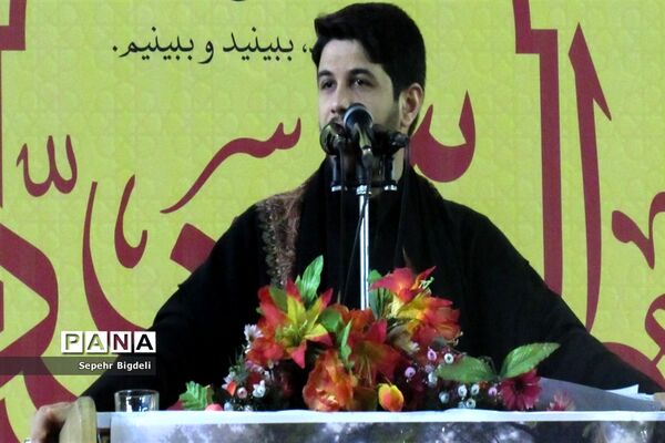 آیین گرامیداشت چهلمین روز شهادت شهید حاج قاسم سلیمانی در اهواز