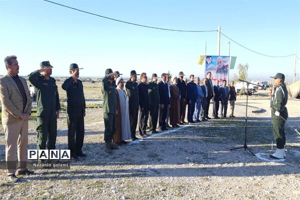 صبحگاه مشترک گردان‌های دشتستان