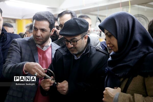 بازدید دو عضو شورای شهرتهران  ازجمعه بازار  پروانه