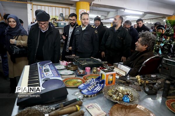 بازدید دو عضو شورای شهرتهران  ازجمعه بازار  پروانه