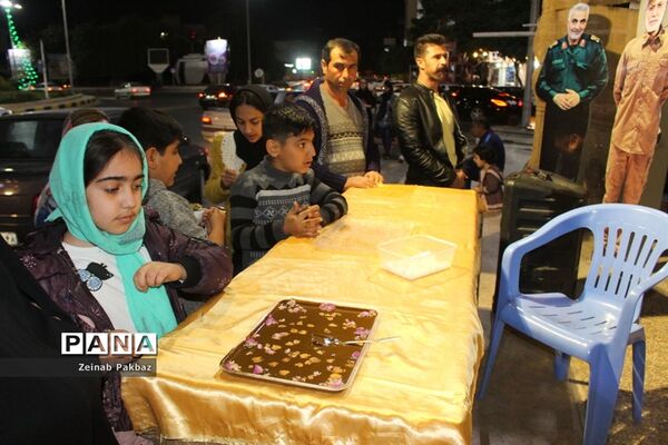 ایستگاه صلواتی در میدان امام خمینی (ره) بوشهر