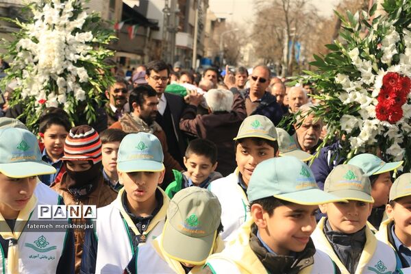 بدرقه باشکوه خیر مدرسه ساز، مرحوم سیف اله امیروفایی