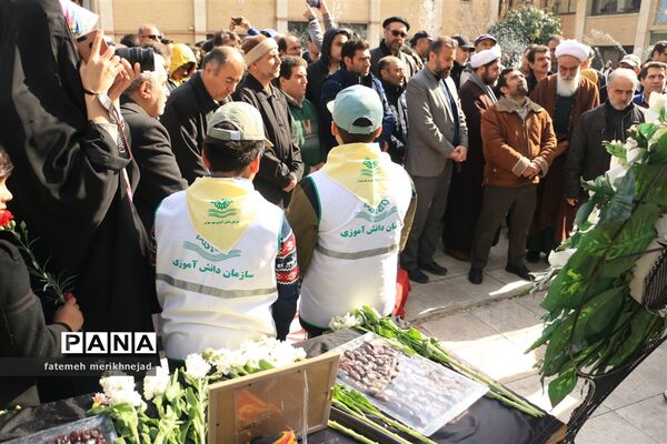 بدرقه باشکوه خیر مدرسه ساز، مرحوم سیف اله امیروفایی