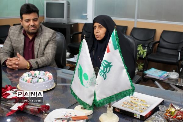 تکریم همکاران زن سازمان دانش‌آموزی استان بوشهر