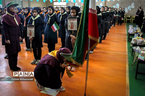 برگزاری مانور تشکیلاتی یاوران  انقلاب درچهاردانگه