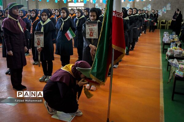 برگزاری مانور تشکیلاتی یاوران  انقلاب درچهاردانگه