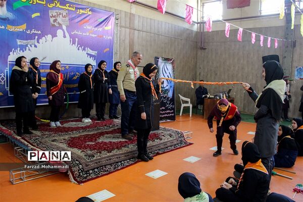 برگزاری مانور تشکیلاتی یاوران  انقلاب درچهاردانگه