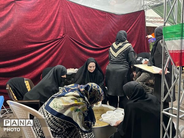 برپایی ایستگاه صلواتی در عظیمیه کرج