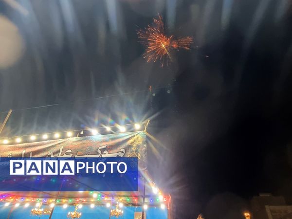 حضور پررنگ خانواده های خلیل آبادی در مراسم ولادت حضرت ولی عصر(عج)