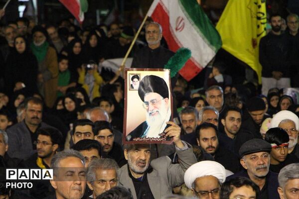 بزرگداشت شهید امت امام خامنه‌ای (قدس سره) در امیرچخماق یزد