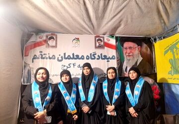 حضور پررنگ فرهنگیان ناحیه ۴ کرج در اجتماعات شبانه