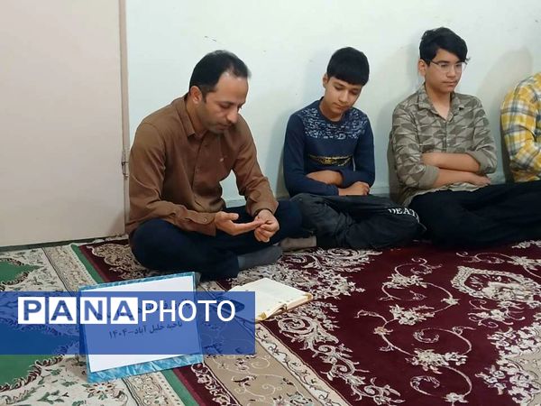 جلسه فرماندهان واحدهای بسیج مدارس شهرستان خلیل‌آباد 