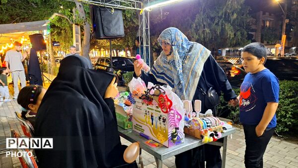 جشن عید غدیر در میدان دانشجو به همت آموزش و پرورش ناحیه ۶ مشهد