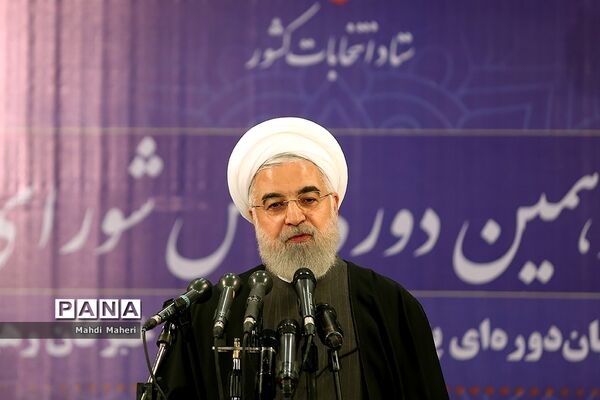 حضور رییس جمهوری در یازدهمین دوره انتخابات مجلس شورای اسلامی و میان‌دوره‌ای مجلس خبرگان رهبری