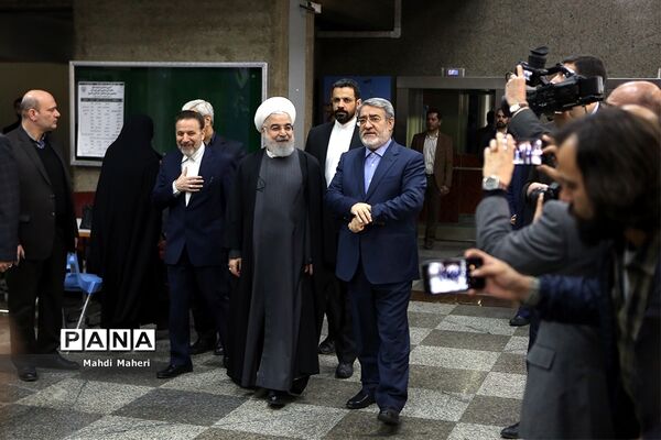 حضور رییس جمهوری در یازدهمین دوره انتخابات مجلس شورای اسلامی و میان‌دوره‌ای مجلس خبرگان رهبری