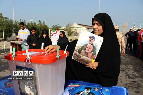 دریای وحدت مردم استان بوشهردر انتخابات یازدهمین دوره مجلس شورای اسلامی