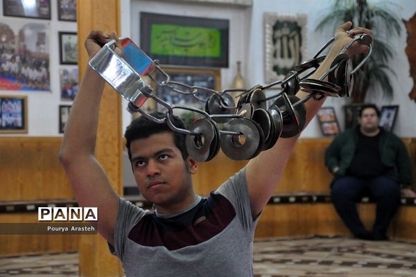 چهارمین دوره مسابقات تیمی زورخانه ای و هنر های فردی زورخانه مالک اشتر بیرجند