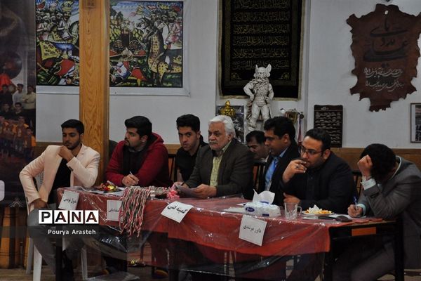 چهارمین دوره مسابقات تیمی زورخانه ای و هنر های فردی زورخانه مالک اشتر بیرجند