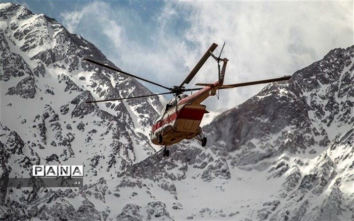 اعزام بالگرد حامل صندوق های سیار به مناطق دورافتاده لرستان