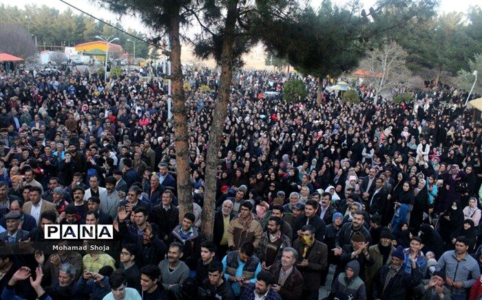 مراسم شکرانه  حضور در  انتخابات درگز برگزار شد