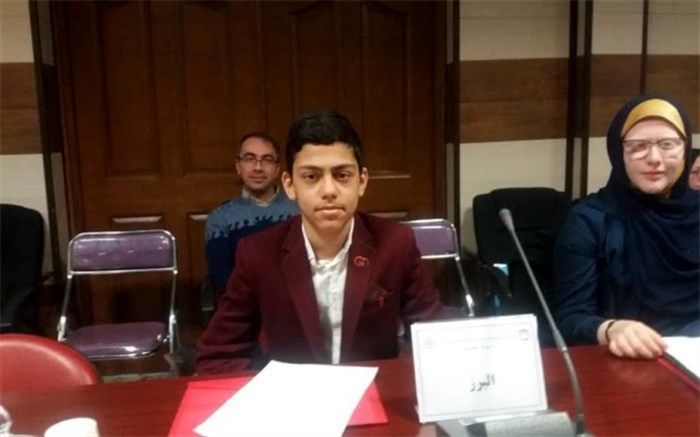 دانش آموز البرزی در مجلس شورای دانش آموزی منتخب کشوری شد