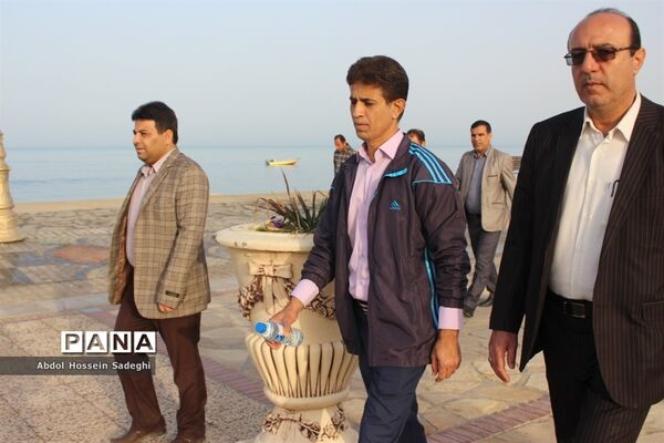 پیاده‌روی کارکنان اداره‌کل آموزش و پرورش استان بوشهر