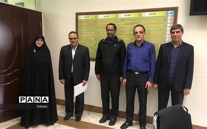 معارفه سرپرست جدید دبیرستان علامه حلی منطقه 3