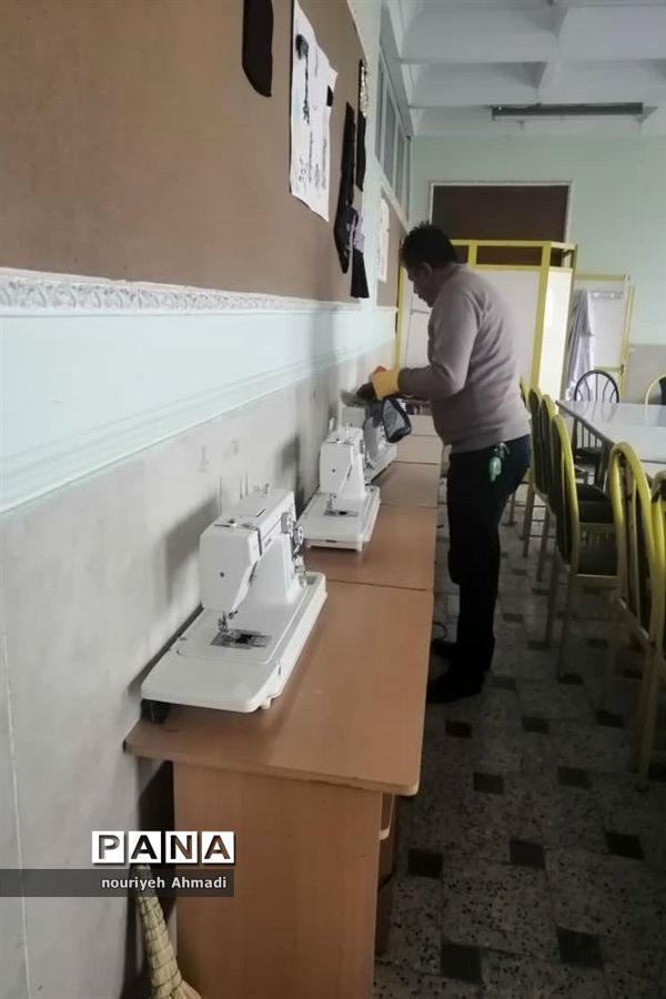 ضد عفونی مدارس آموزش و پرورش  ناحیه یک ری