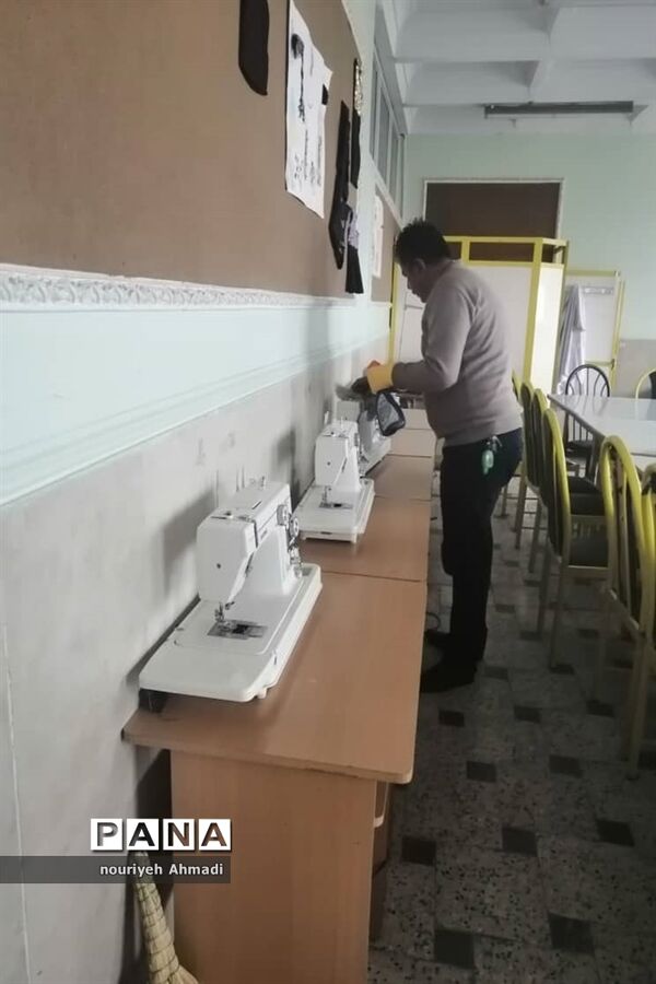 ضد عفونی مدارس آموزش و پرورش  ناحیه یک ری