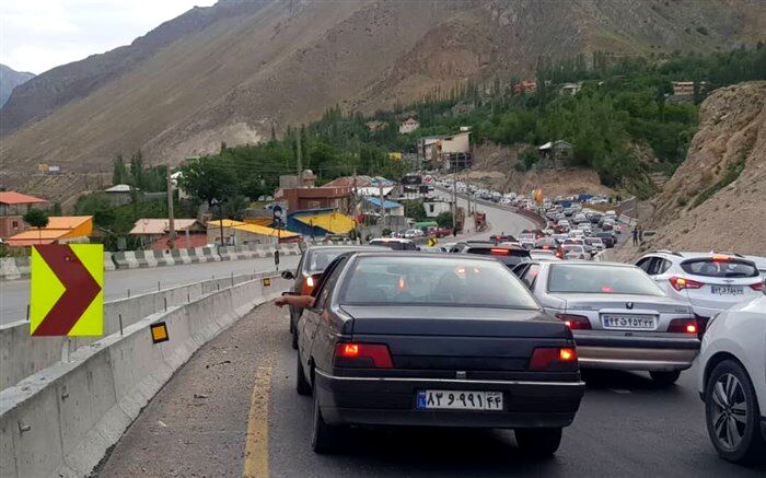 محور کندوان و هراز تا اطلاع ثانوی مسدود است