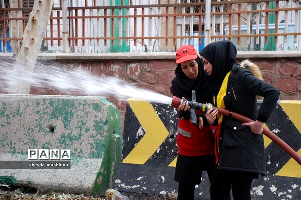 کارگاه آموزشی اطفاء حریق در شهرری