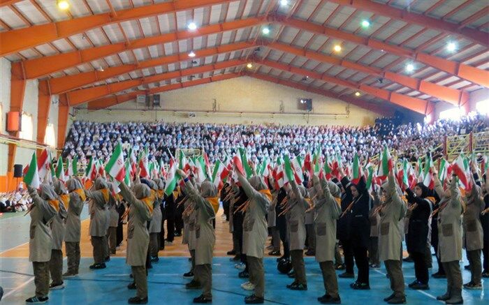 همایش 3000 نفری یاوران انقلاب در مراغه "یادواره سپهبد شهید حاج قاسم سلیمانی"