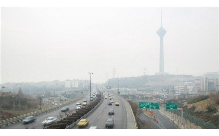 هوای تهران آلوده است
