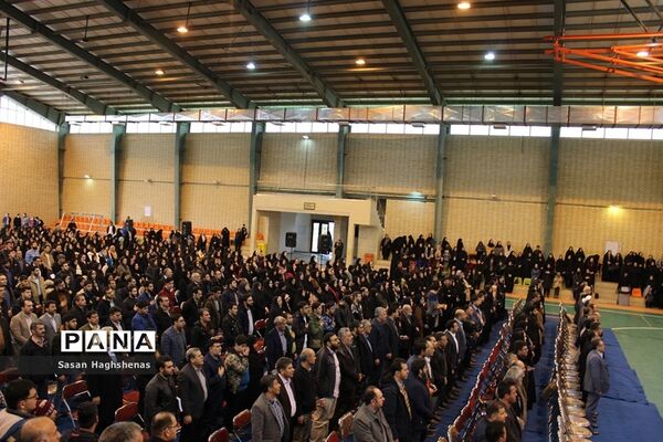 نشست آموزش جامع 2 هزار نفری  مجریان  انتخابات شهرستان اسلامشهر