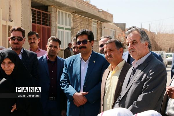 افتتاح دومین مدرسه خیری  مروست در سال 98